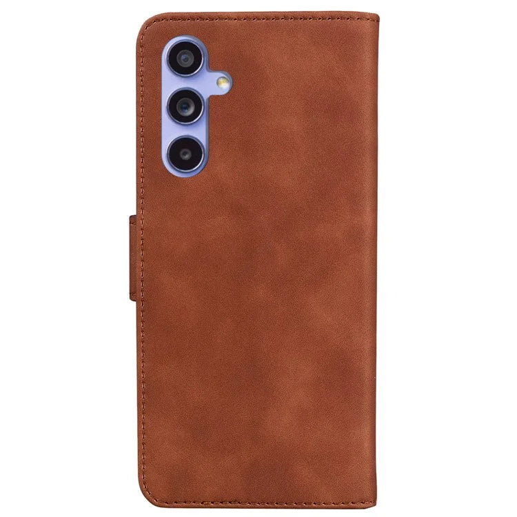 For Samsung Galaxy A55 5G Case Leather Cover Phone Wallet Butterfly Pattern