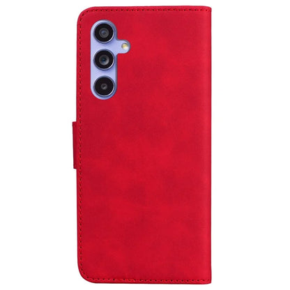 For Samsung Galaxy A55 5G Case Solid Color Leather Phone Cover Wallet