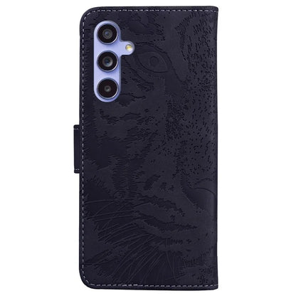 For Samsung Galaxy A35 5G Case Tiger Pattern Imprinted Leather Phone Cover