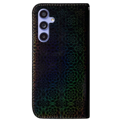 For Samsung Galaxy A55 5G Case Dazzling Flower Leather Wallet Phone Cover