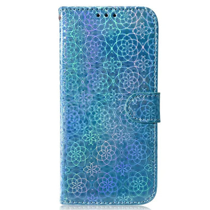 For Samsung Galaxy A55 5G Case Dazzling Flower Leather Wallet Phone Cover