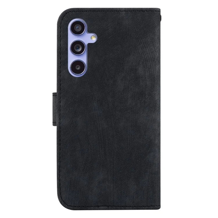 For Samsung Galaxy A35 5G Cell Phone Case Tiger Pattern Imprinted Card Holder Cover