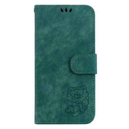 For Samsung Galaxy A35 5G Cell Phone Case Tiger Pattern Imprinted Card Holder Cover