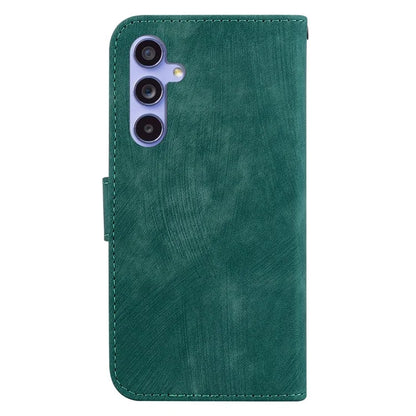 For Samsung Galaxy A35 5G Cell Phone Case Tiger Pattern Imprinted Card Holder Cover