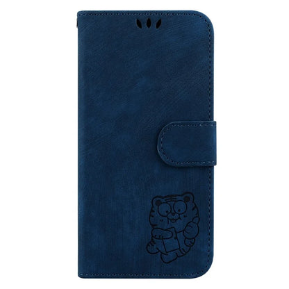 For Samsung Galaxy A35 5G Cell Phone Case Tiger Pattern Imprinted Card Holder Cover
