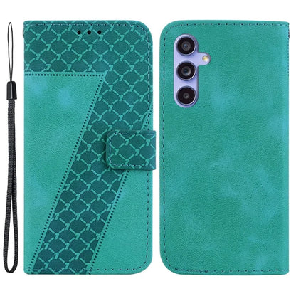 For Samsung Galaxy A35 5G Case 7-Shape Pattern Leather Phone Wallet Cover