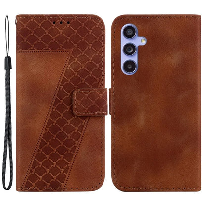For Samsung Galaxy A35 5G Case 7-Shape Pattern Leather Phone Wallet Cover