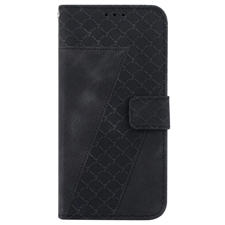 For Samsung Galaxy A55 5G Case 7-Shape Pattern Card Slots Phone Protector