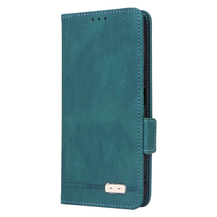 For Honor X8b 4G Case Anti-drop PU Leather+TPU Hardware Decor Phone Cover