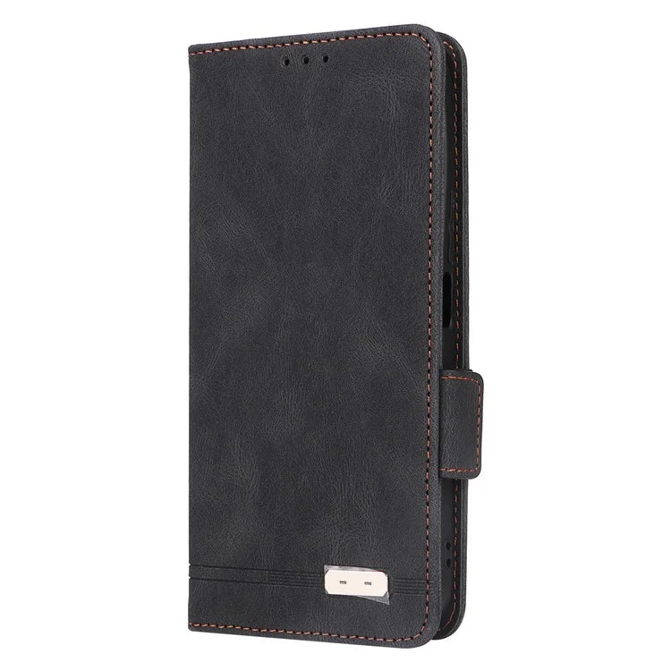 For Honor X8b 4G Case Anti-drop PU Leather+TPU Hardware Decor Phone Cover