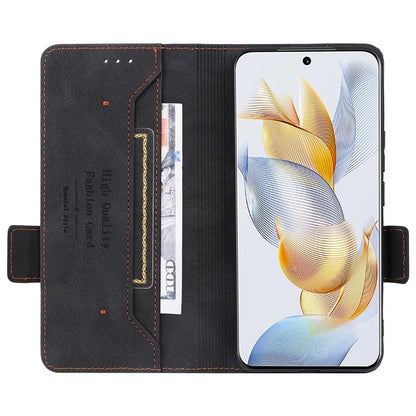 For Honor 90 Case Magnetic Hardware Decor Phone Stand Cover
