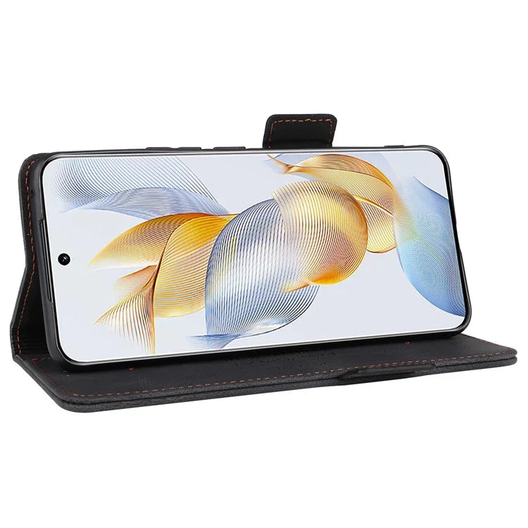 For Honor 90 Case Magnetic Hardware Decor Phone Stand Cover