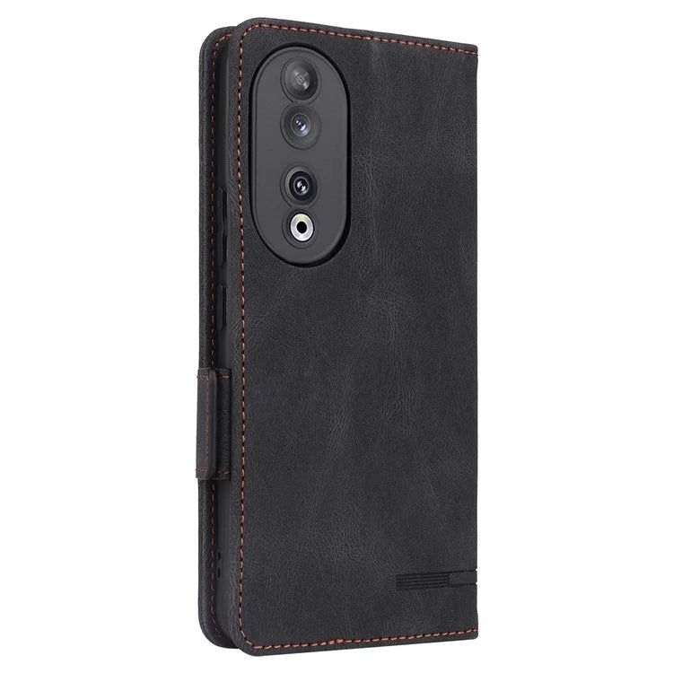 For Honor 90 Case Magnetic Hardware Decor Phone Stand Cover