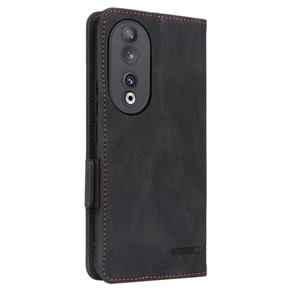 For Honor 90 Case Magnetic Hardware Decor Phone Stand Cover