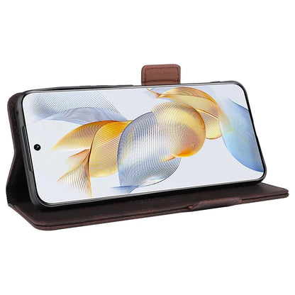 For Honor 90 Case Magnetic Hardware Decor Phone Stand Cover