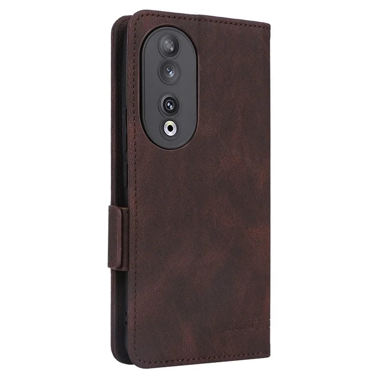 For Honor 90 Case Magnetic Hardware Decor Phone Stand Cover