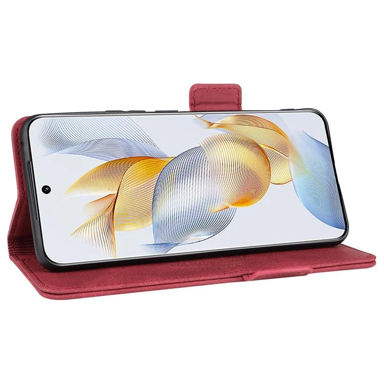 For Honor 90 Case Magnetic Hardware Decor Phone Stand Cover
