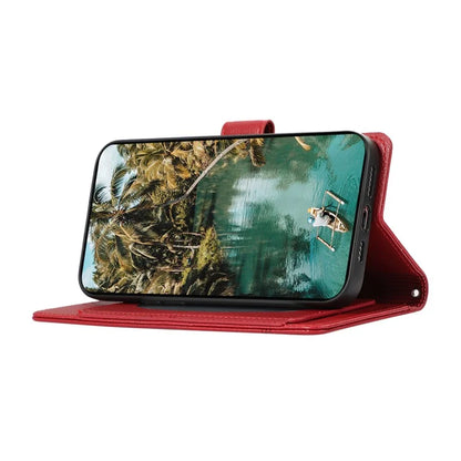 For Google Pixel 8 Pro Shockproof Phone Cases Leather Folio Flip Cover with Mirror