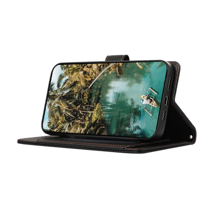 For Google Pixel 8 Pro Shockproof Phone Cases Leather Folio Flip Cover with Mirror