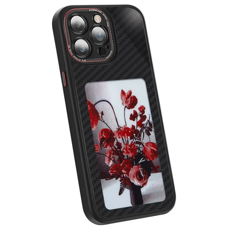 For iPhone 13 Pro Max NFC Customize Pattern Phone Case DIY Pattern Screen Display