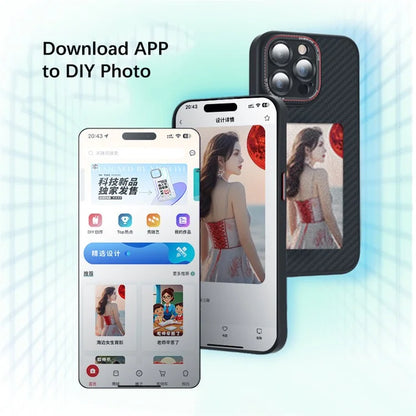 For iPhone 13 Pro Max NFC Customize Pattern Phone Case DIY Pattern Screen Display