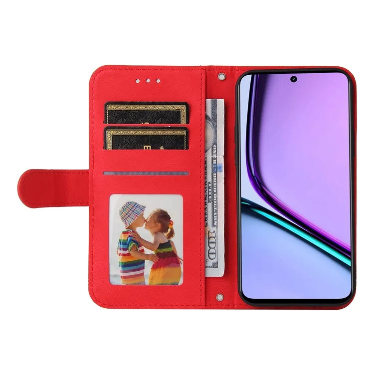 For Realme C67 5G / 11 5G (Taiwan / India) / 11 5G (Global) Magnetic Phone Case PU Leather Skin-Touch Cover