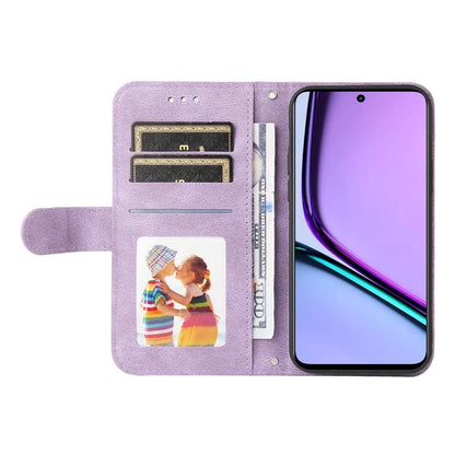 For Realme C67 5G / 11 5G (Taiwan / India) / 11 5G (Global) Magnetic Phone Case PU Leather Skin-Touch Cover
