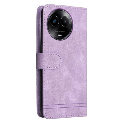 For Realme C67 5G / 11 5G (Taiwan / India) / 11 5G (Global) Magnetic Phone Case PU Leather Skin-Touch Cover