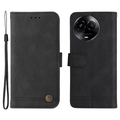 For Realme C67 5G / 11 5G (Taiwan / India) / 11 5G (Global) Magnetic Phone Case PU Leather Skin-Touch Cover