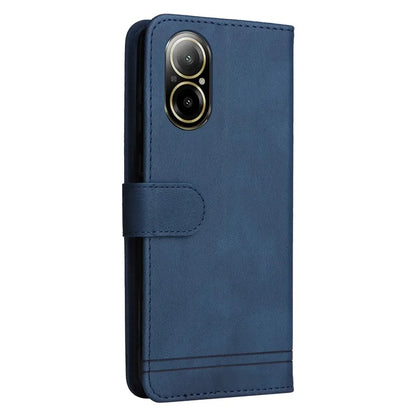 For Realme C67 4G Cell Phone Case Wallet Skin-Touch Feeling Cover