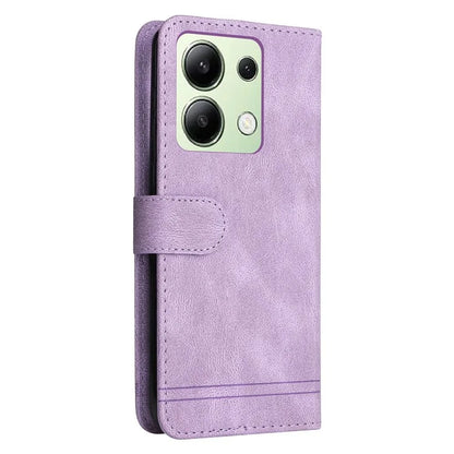 For Xiaomi Redmi Note 13 4G Skin-Feel Leather Case Wallet Stand Phone Cover