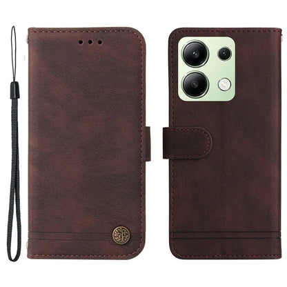 For Xiaomi Redmi Note 13 4G Skin-Feel Leather Case Wallet Stand Phone Cover