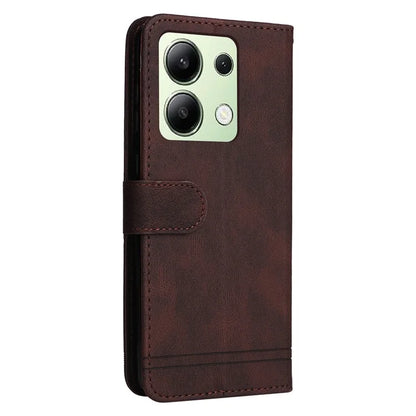 For Xiaomi Redmi Note 13 4G Skin-Feel Leather Case Wallet Stand Phone Cover