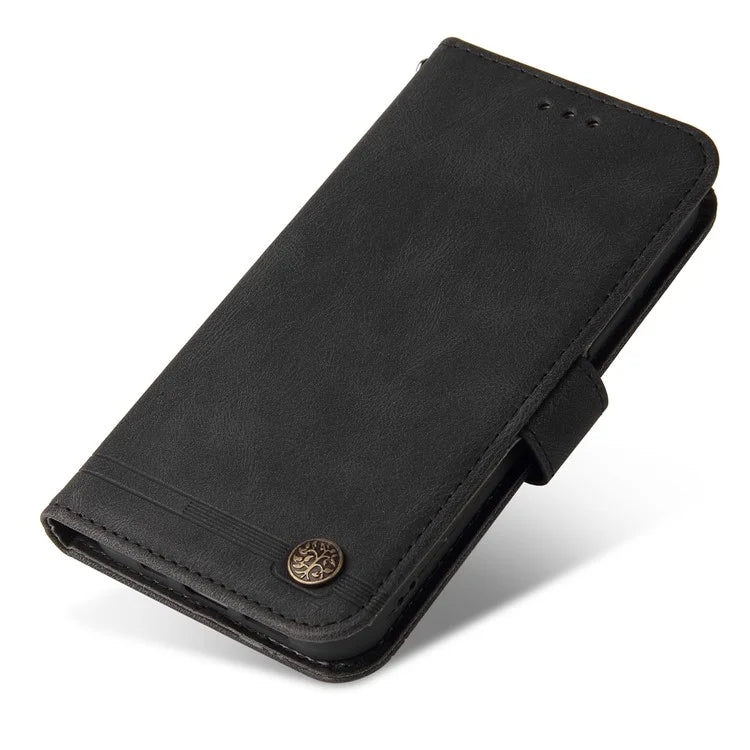 For Xiaomi Redmi Note 13 4G Skin-Feel Leather Case Wallet Stand Phone Cover