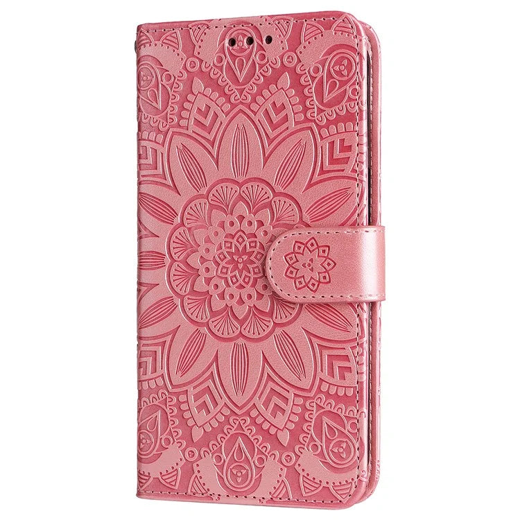 For Honor X8b 4G Wallet Case Imprinted PU Leather Phone Cover