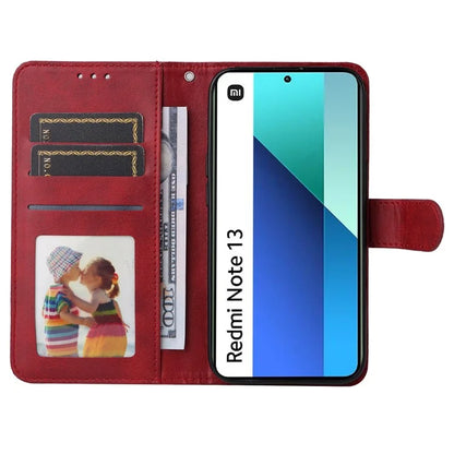 For Xiaomi Redmi Note 13 4G Case PU Leather Cover with Wallet Card Slots