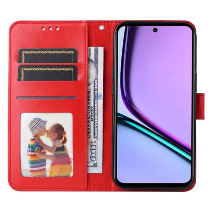 For Realme C67 4G Cell Phone Case Imprinted PU Leather Stand Cover