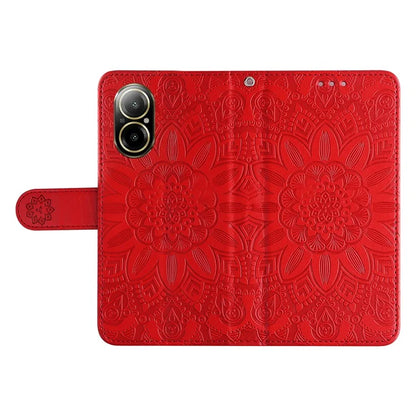 For Realme C67 4G Cell Phone Case Imprinted PU Leather Stand Cover
