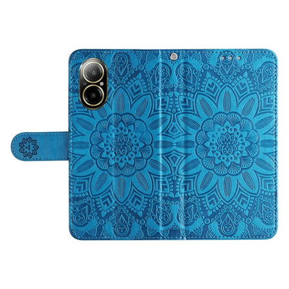 For Realme C67 4G Cell Phone Case Imprinted PU Leather Stand Cover
