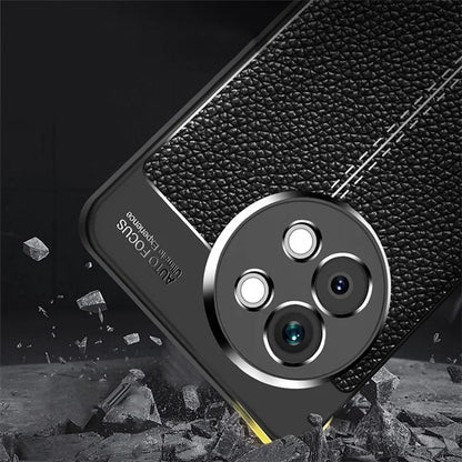 For vivo S18e 5G Soft TPU Case Litchi Texture Protective Phone Cover