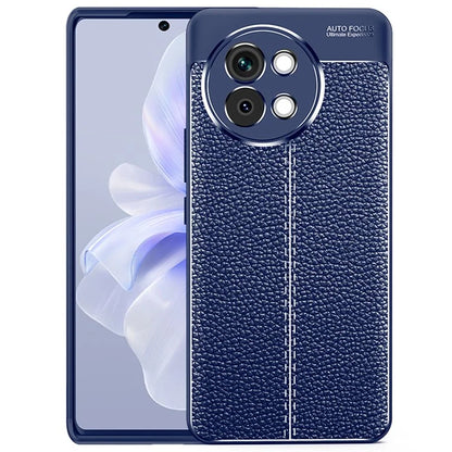 For vivo S18e 5G Soft TPU Case Litchi Texture Protective Phone Cover