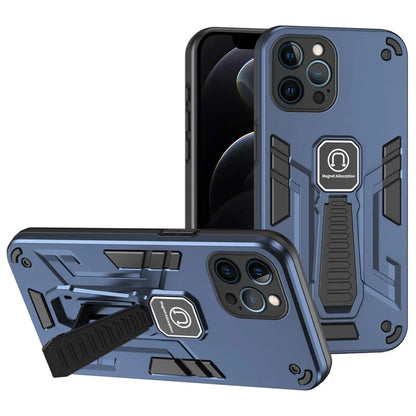 For iPhone 12 Pro Kickstand Phone Case Support Magnetic Car Mount