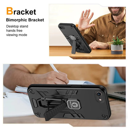 For iPhone 7 / 8 / SE (2020) / SE (2022) Phone Case Protective Cover with Back Kickstand