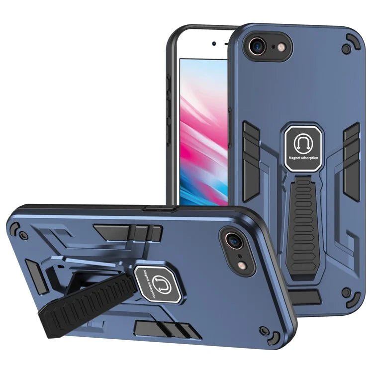 For iPhone 7 / 8 / SE (2020) / SE (2022) Phone Case Protective Cover with Back Kickstand