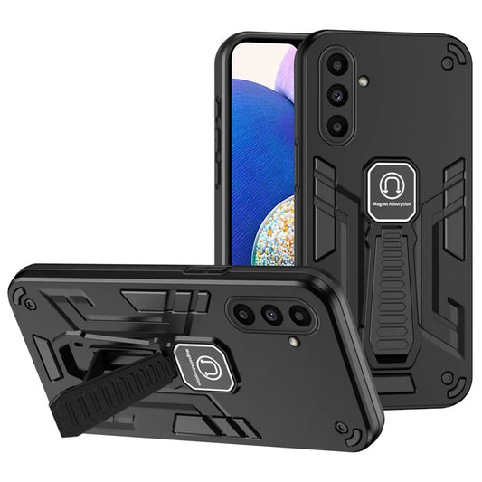 For Samsung Galaxy A14 4G / 5G Phone Case PC + TPU Kickstand Cover Work with Magnetic Car Mount