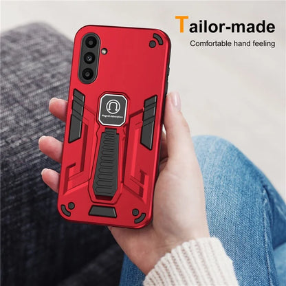 For Samsung Galaxy A14 4G / 5G Phone Case PC + TPU Kickstand Cover Work with Magnetic Car Mount