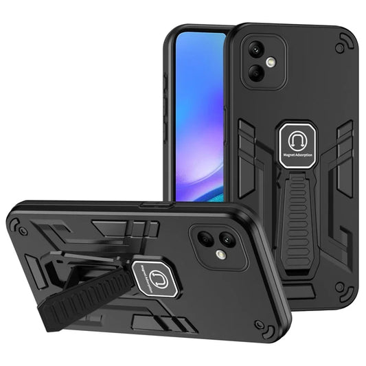 For Samsung Galaxy A05 4G Cell Phone Case Kickstand PC + TPU Cover