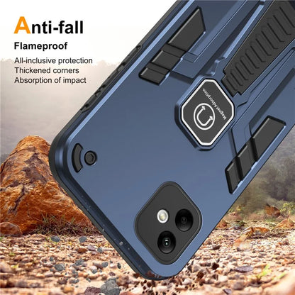 For Samsung Galaxy A05 4G Cell Phone Case Kickstand PC + TPU Cover