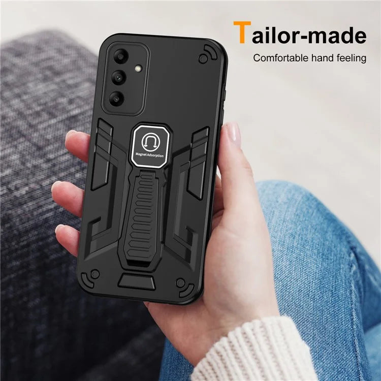 For Samsung Galaxy A05s 4G Kickstand Case Hybrid Hard PC Soft TPU Phone Shell