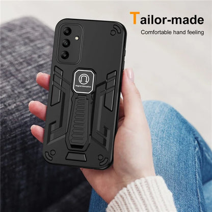 For Samsung Galaxy A05s 4G Kickstand Case Hybrid Hard PC Soft TPU Phone Shell